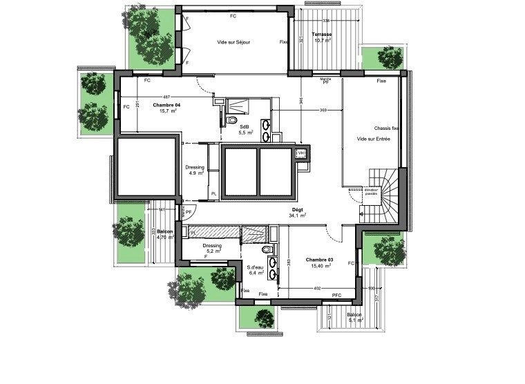 appartement 5 Pièces en vente sur MONTPELLIER (34000)