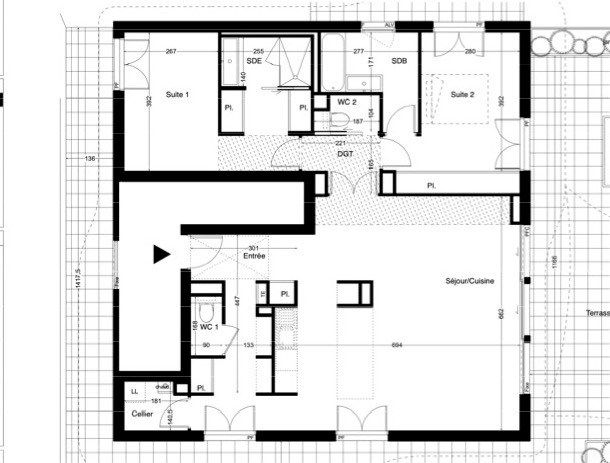 apartment 3 Rooms for sale on MONTPELLIER (34000)
