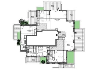 apartment 4 Rooms for sale on MONTPELLIER (34000)