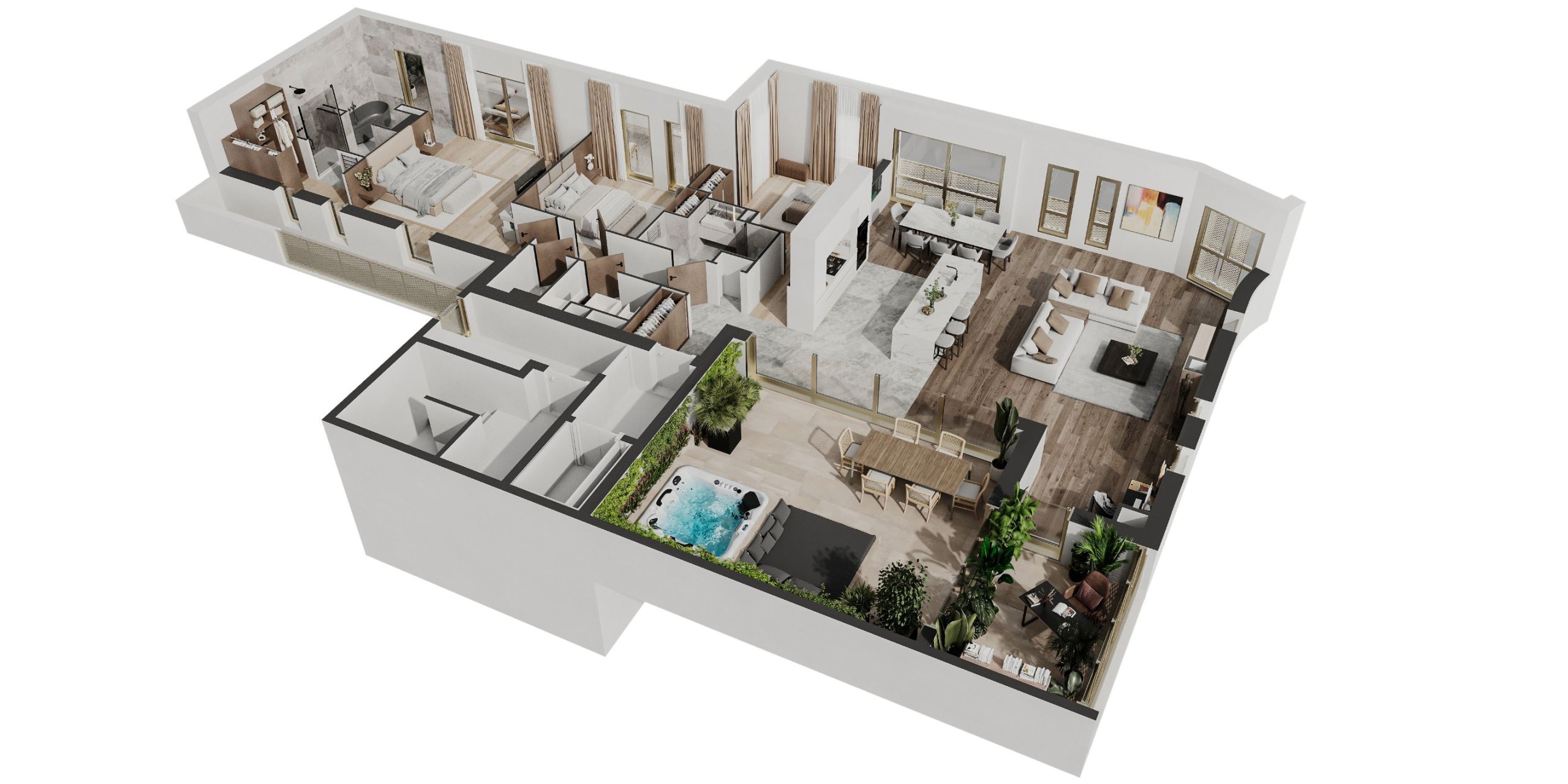 appartement 4 Pièces en vente sur MONTPELLIER (34000)