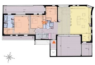 appartement 4 Pièces en vente sur MONTPELLIER (34000)