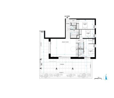 Vente Appartement Saint-Clément-de-Rivière 4&nbsp;Pièces 107&nbsp;m²