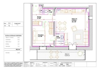 appartement 2 Pièces en vente sur PIGNAN (34570)