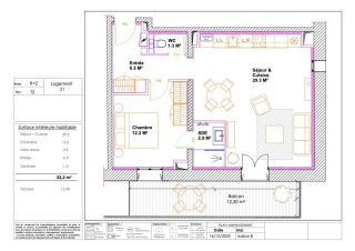 appartement 2 Pièces en vente sur PIGNAN (34570)