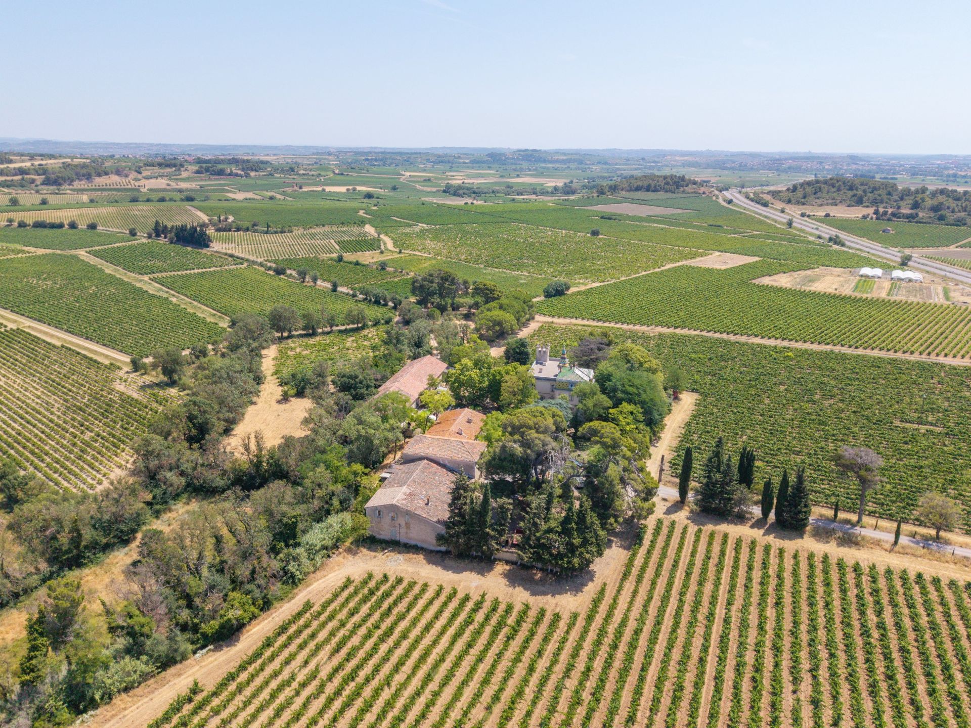 propriété viticole 28 Pièces en vente sur PUISSERGUIER (34620)