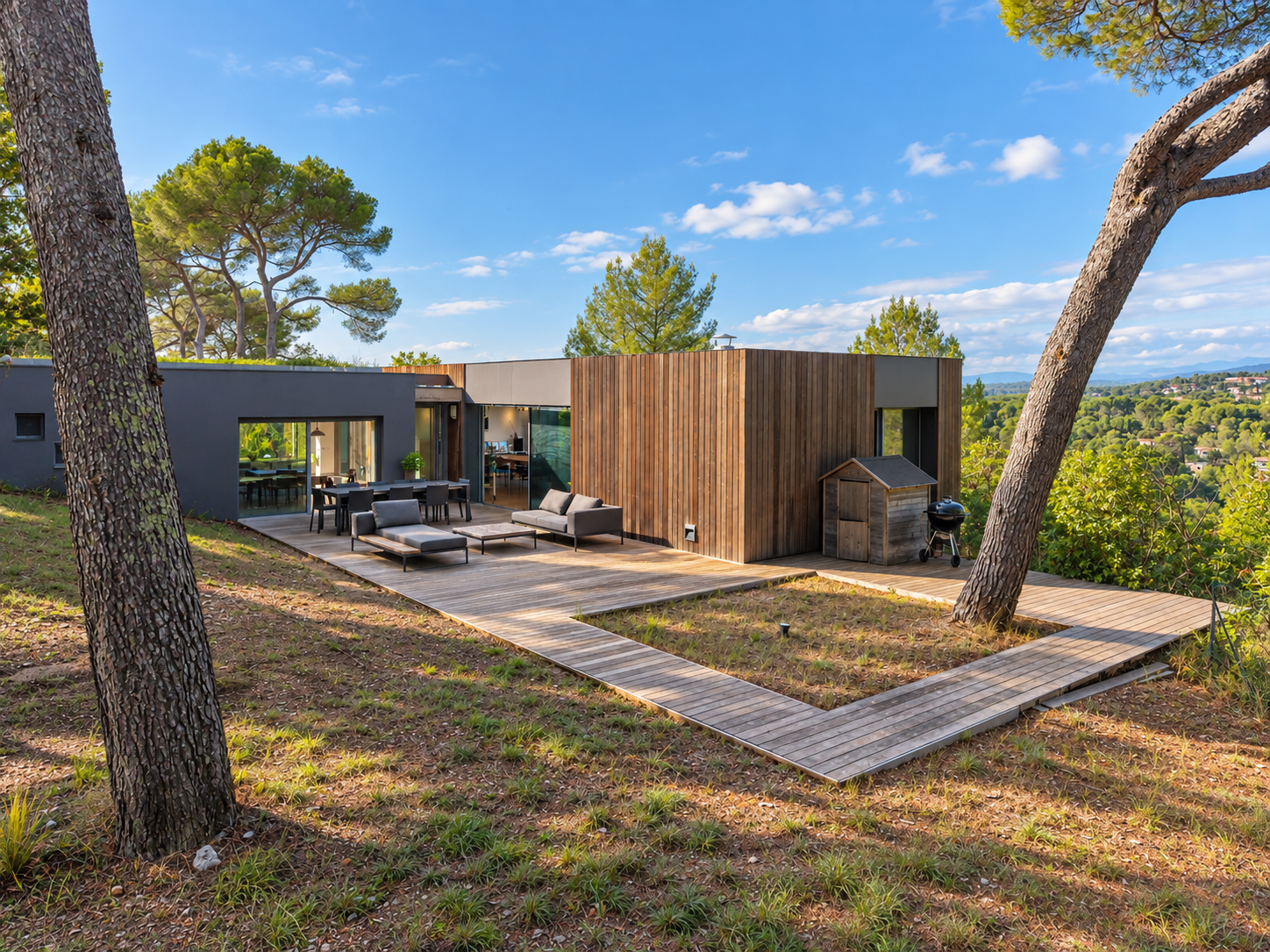 maison d'architecte 7 Pièces en vente sur CASTELNAU LE LEZ (34170)